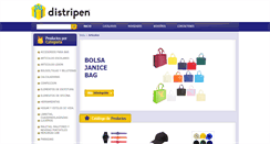 Desktop Screenshot of distripen.com