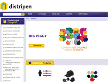 Tablet Screenshot of distripen.com